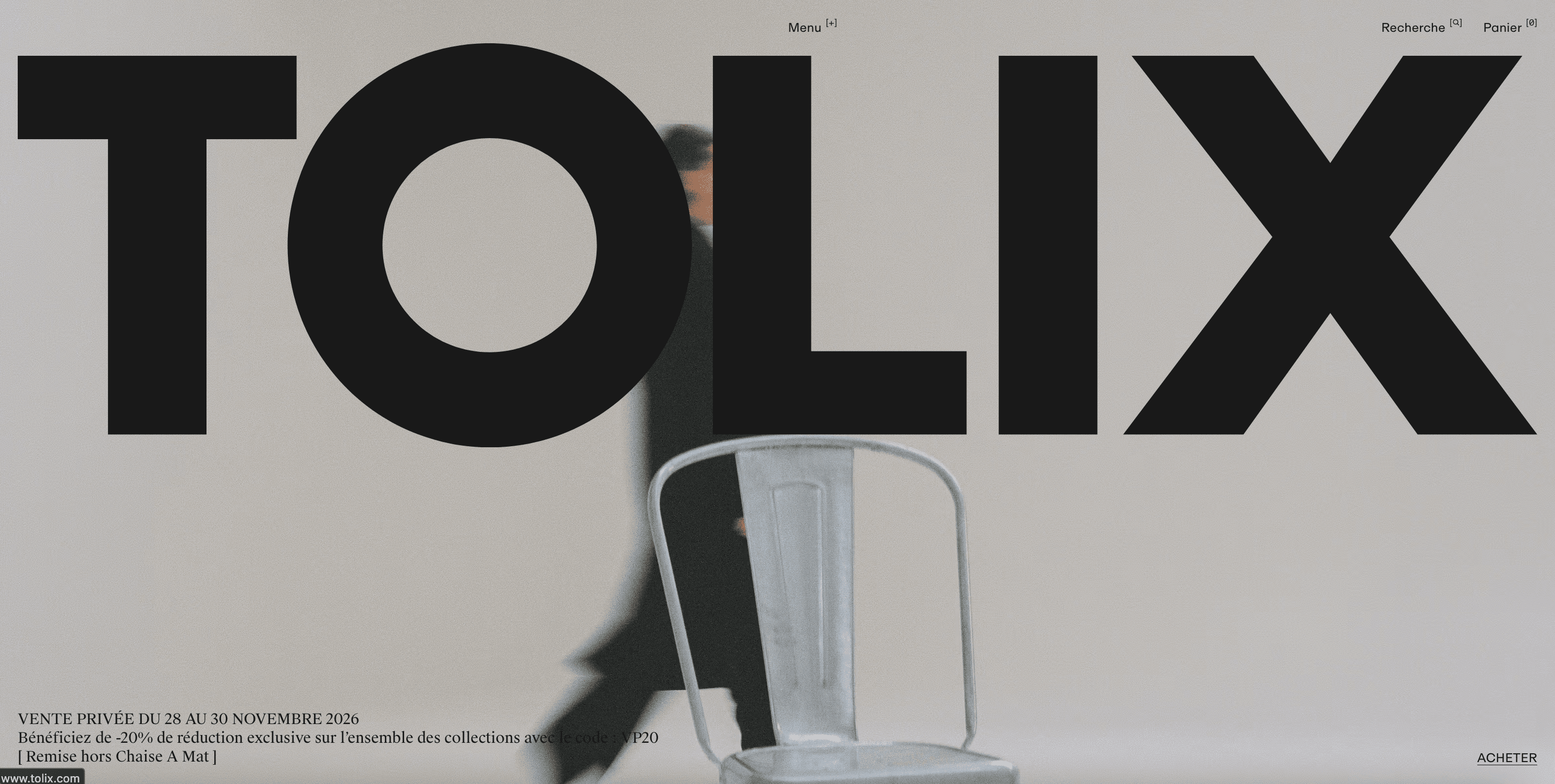 tolix • e-commerce